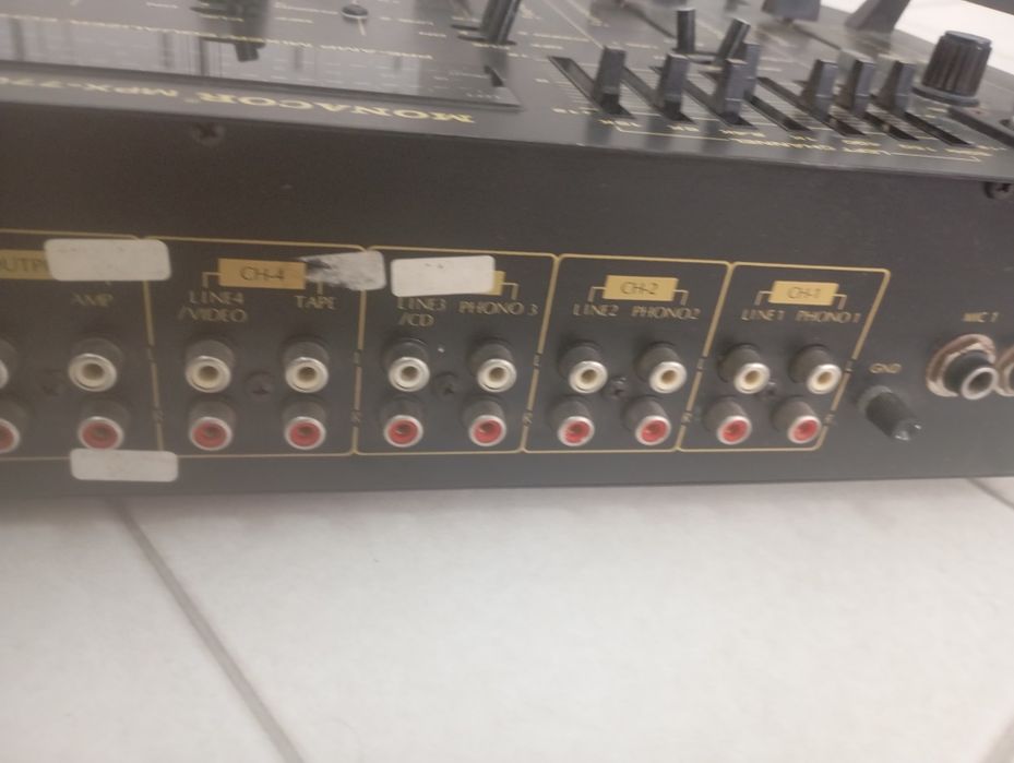 Mesa de mistura DJ