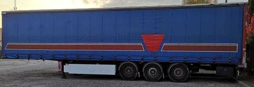 Plandeka naczepa tir firanka