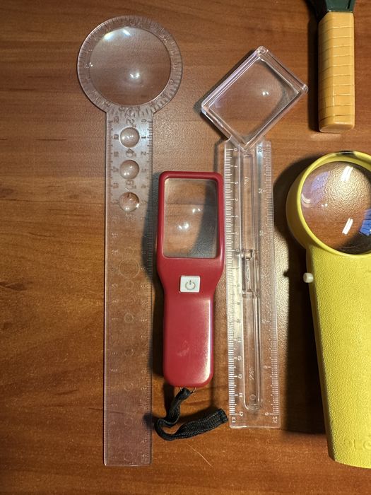 Лупа, увеличительное стекло  ссср