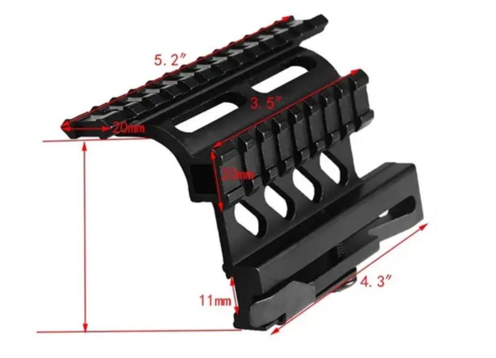 Кронштейн бічний для оптичних приладів