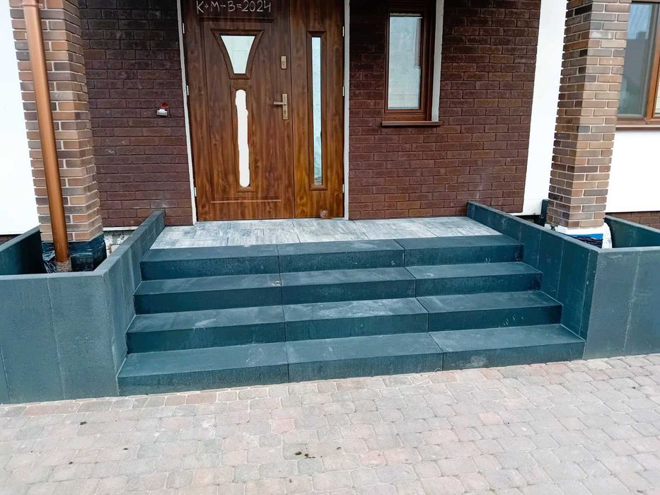 Brukarstwo Układanie Kostki Brukowej Granitowej