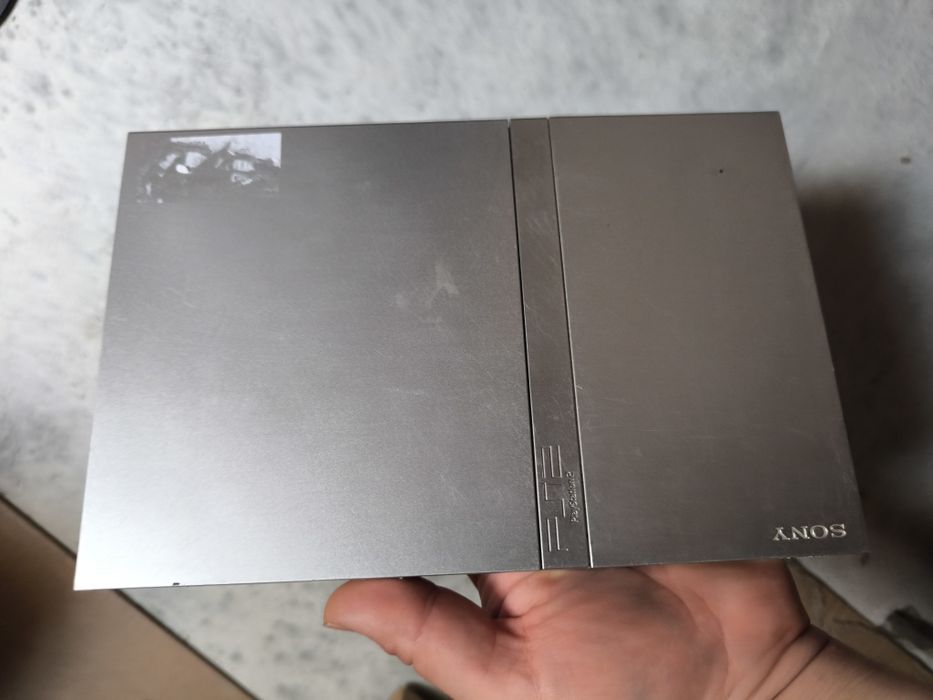 PlayStation 2 Silver Ps2 Prata