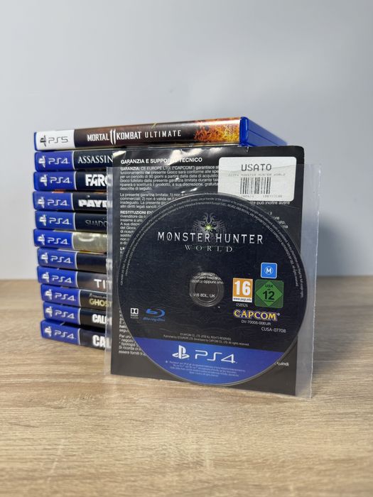 Диск Monster hunter для Ps4/5