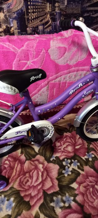 Велосипед дитячий STAR. PROFI 14 14" Фіолетовий
