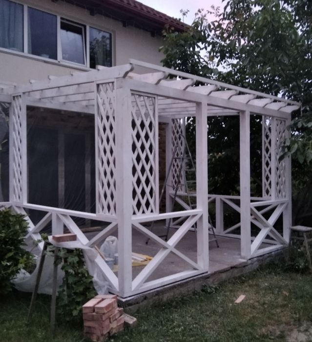 Террасы деревяные беседки навесы деревяные киев террасы киев обухов