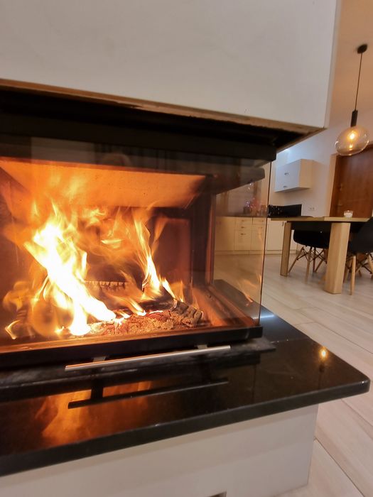 DOMEK Z POMOSTEM Frydman  domek z  kominkiem noclegi  w górach ferie