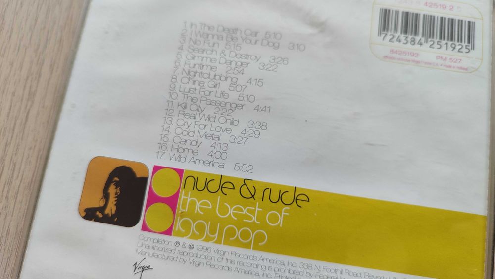 Iggy Pop • Nude & Rude: The Best of Iggy Pop (CD)