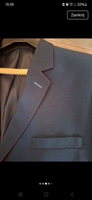 Garnitur męski elegancki