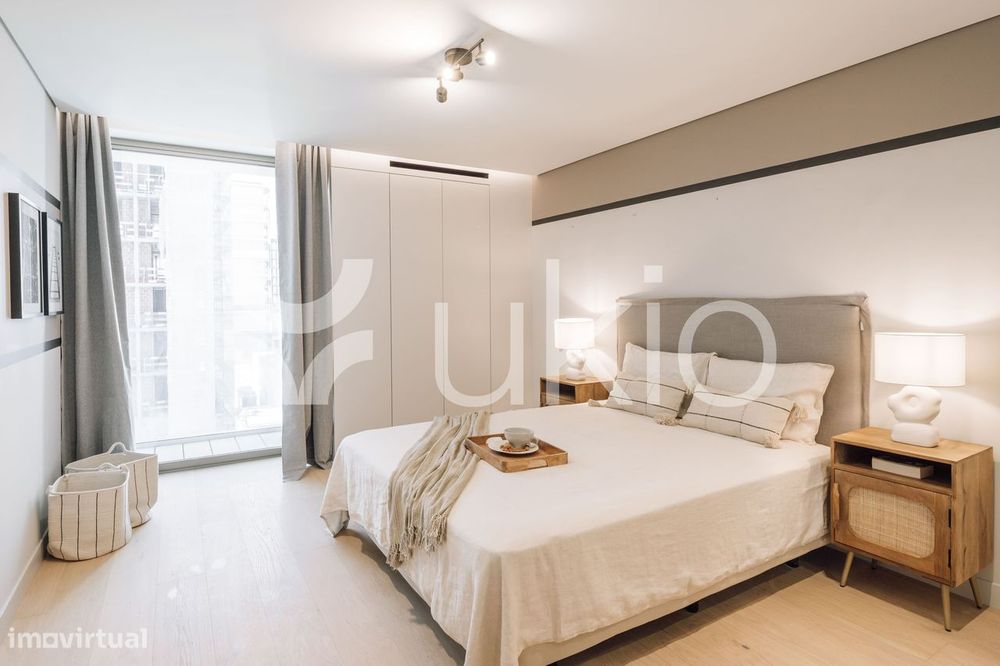 Apartamento T1 com ginásio e piscina em Entrecampos