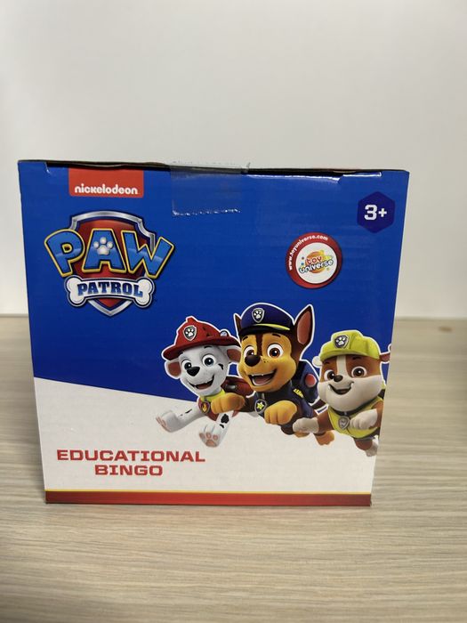 Gra edykacyjna Bingo Psi Patrol nr.7353