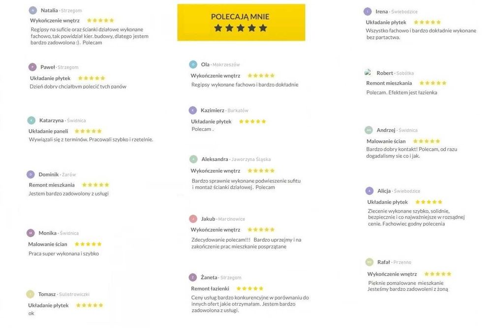 REMONTY- Usługi Wykończeniowe -REGIPSY- malowanie- ŁAZIENKI- gwarancja