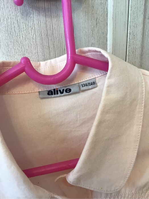 Elegancka koszula blady róż