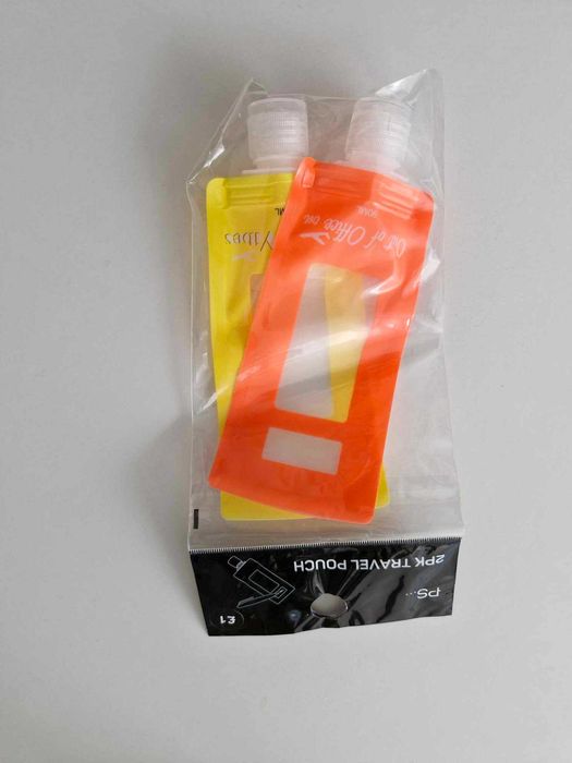 Podróżne opakowania na kosmetyki 90 ml, 2 szt. nowe, Primark
