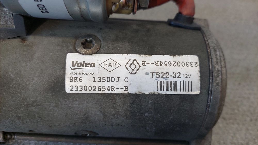 Motor de arranque RENAULT Master III (FV)