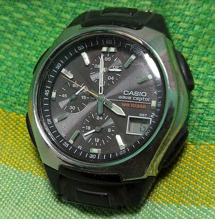Часы Casio WVQ-400 Solar Wave Ceptor. Оригинал-рабочие без браслета
