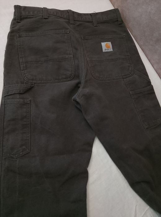 Коричневі джинси від світового бренду Carhartt