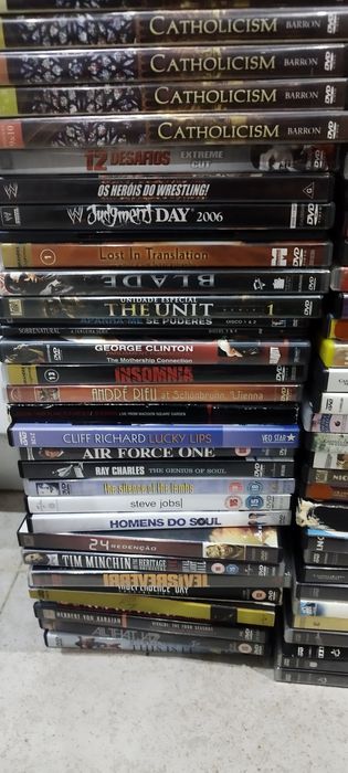 Grande lote de dvds