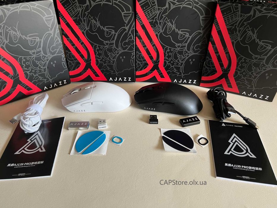 Нова ігрова мишка Ajazz AJ 139 PRO. Геймерска, бездротова, PAW3395