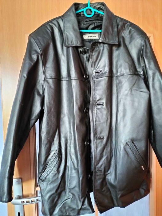 Męska kurtka ze skóry