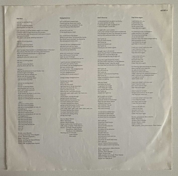 Peter Gabriel – So