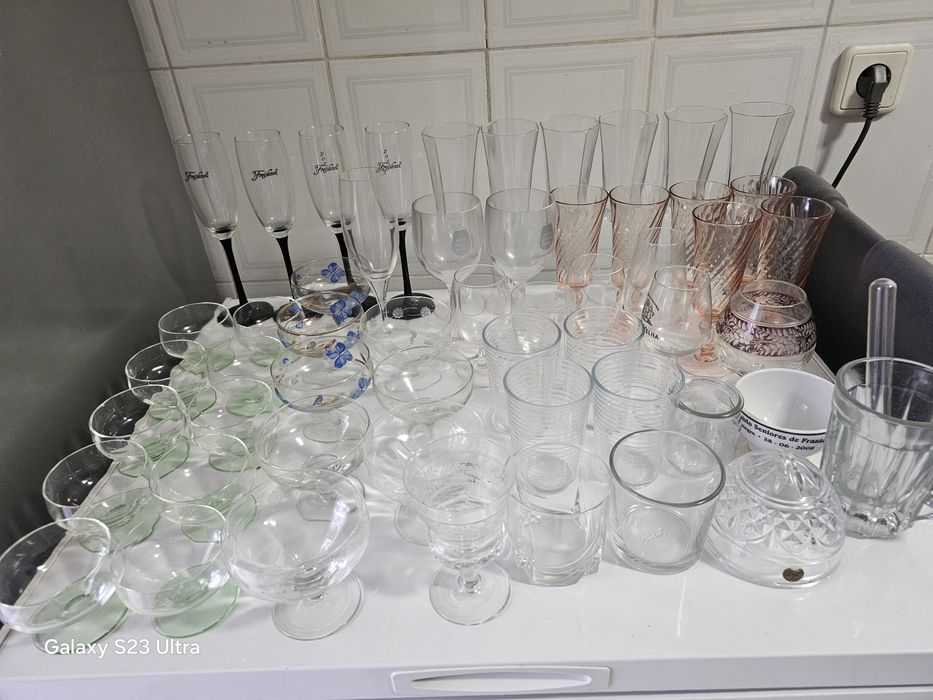 Taças e tacinhas pra sobremesa