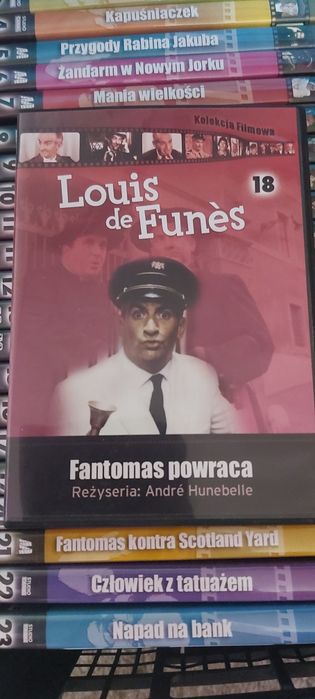 Louis de Funes komplet 23 filmów na DVD