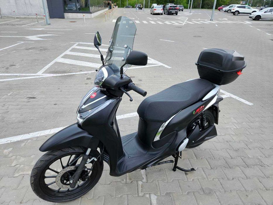 Трицикл gyro 600-2000W / електро трайк електроскутер вантажний