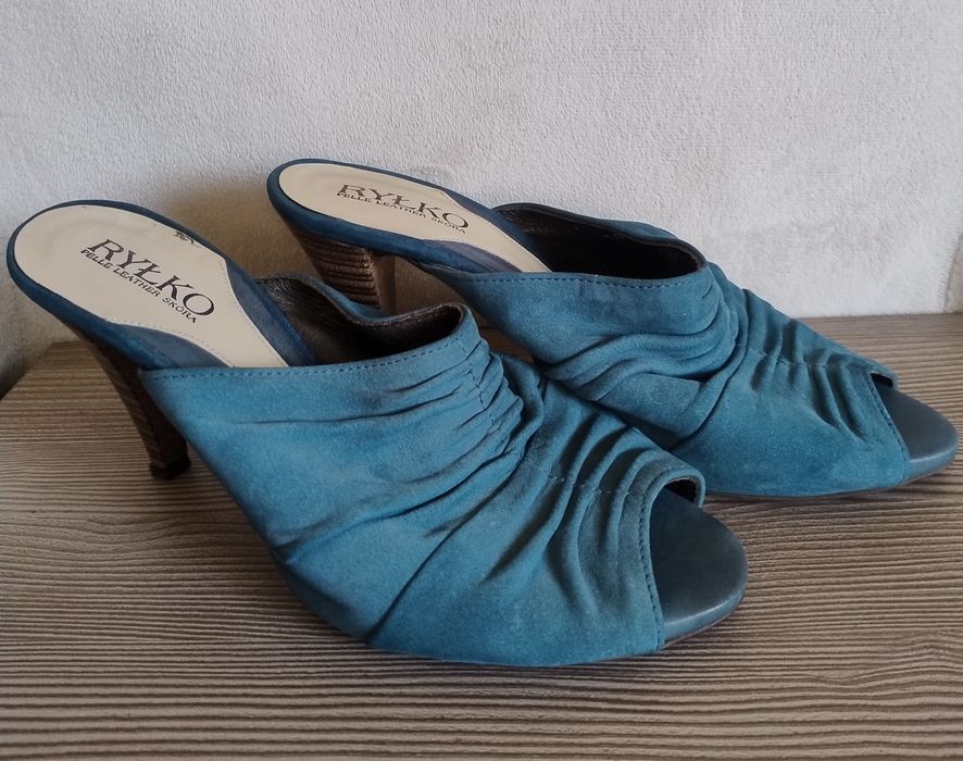 Klapki szpilki Ryłko