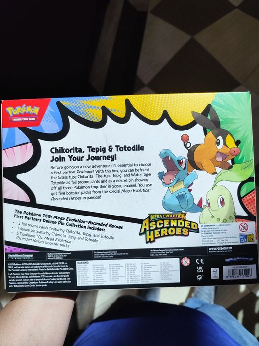 Tcg Pokemon Ascend Heroes Deluxe Pin Collection