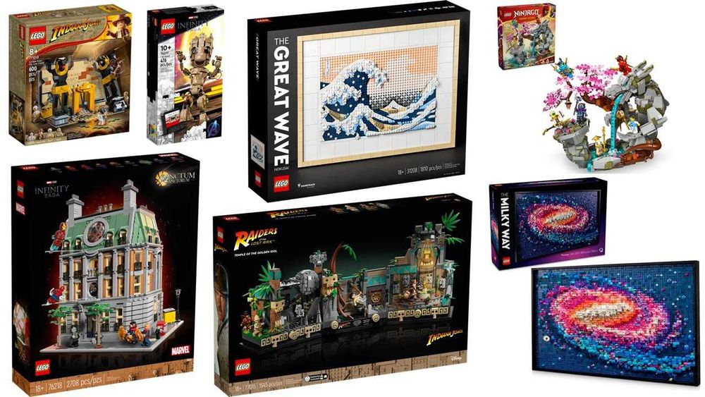 LEGO sets - Diversos (Star Wars, Ninjago Marvel)