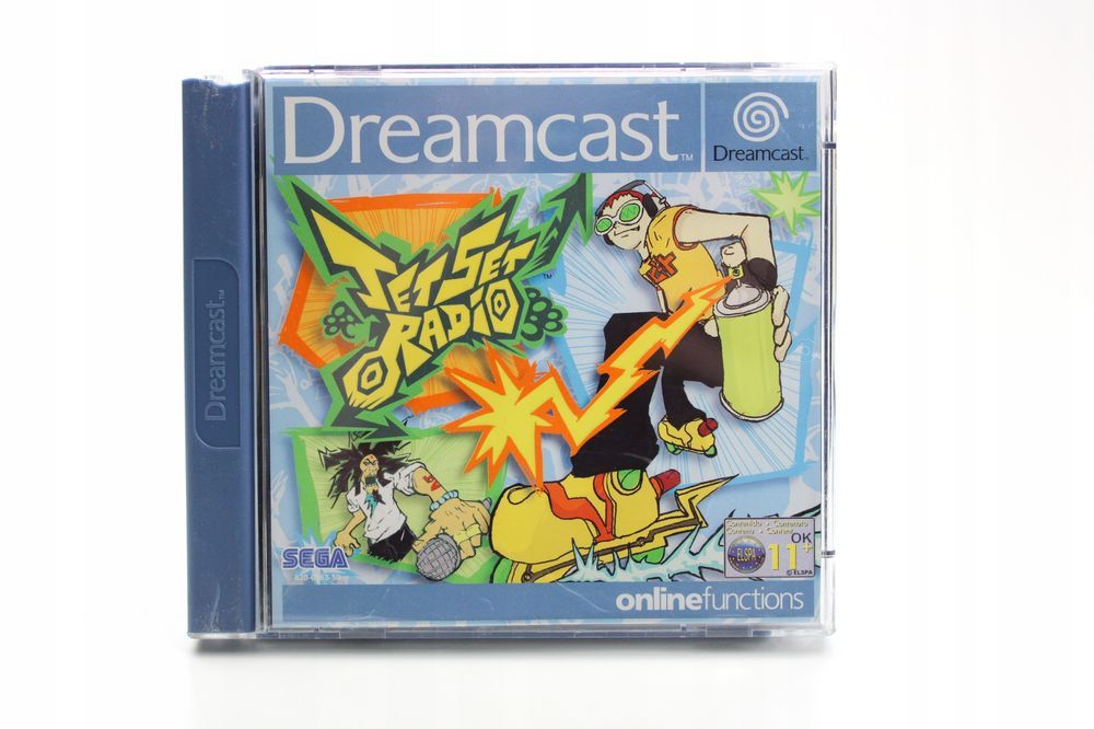 JET SET RADIO Sega Dreamcast pudełkowa