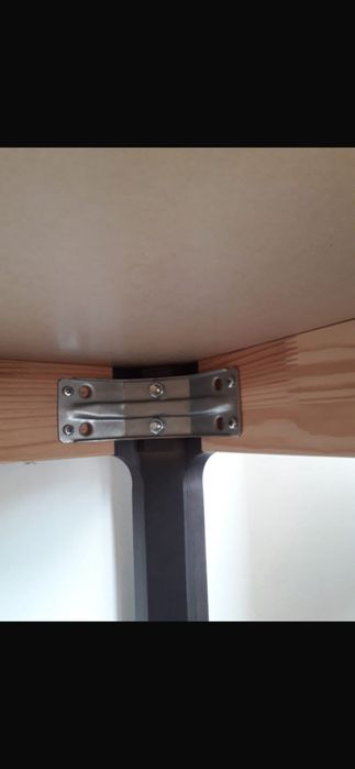 Mesa alta Ikea tipo madeira