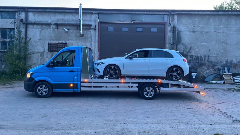 Wypożyczalnia Lawet Wynajem Laweta VW Crafter kat. B Autolaweta