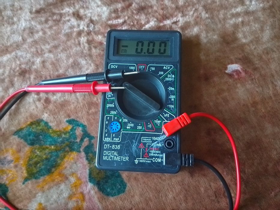 Мультиметр  DT - 838