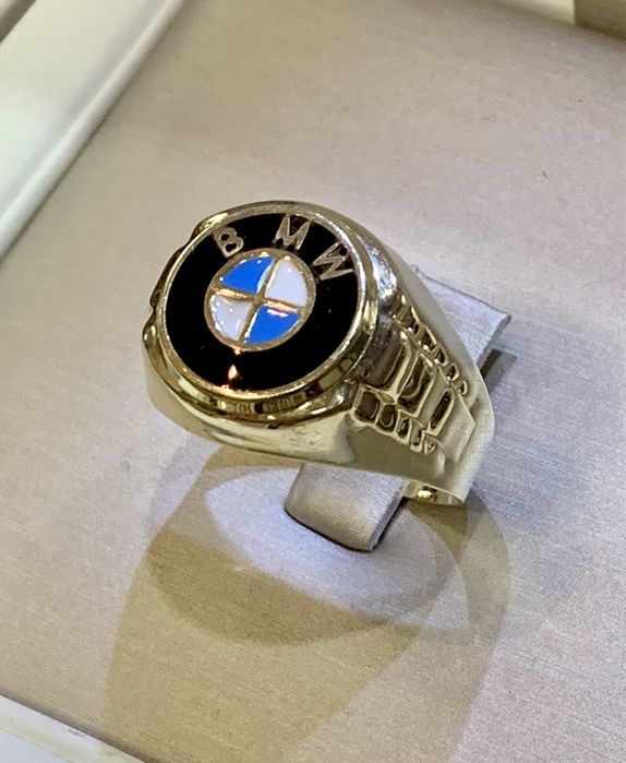 Sygnet złoty BMW