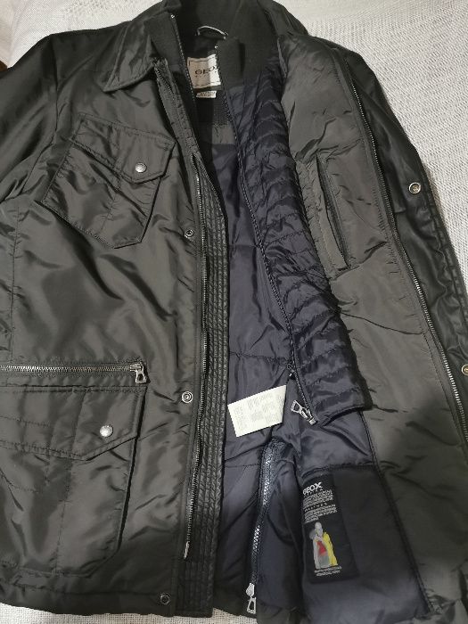 Мужская теплая куртка Geox(ориг., состояние новой!).50 - 52р.