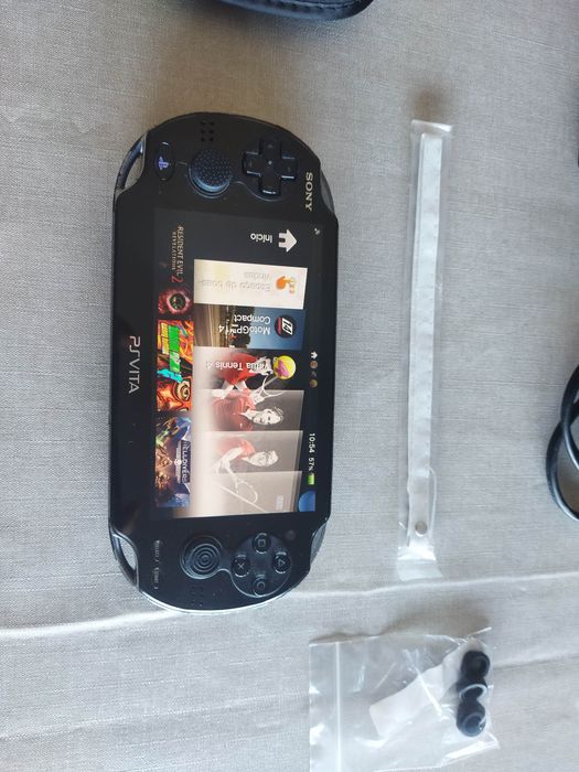 Consola Sony PS Vita Original, desbloqueada,com jogos acessórios, OLED