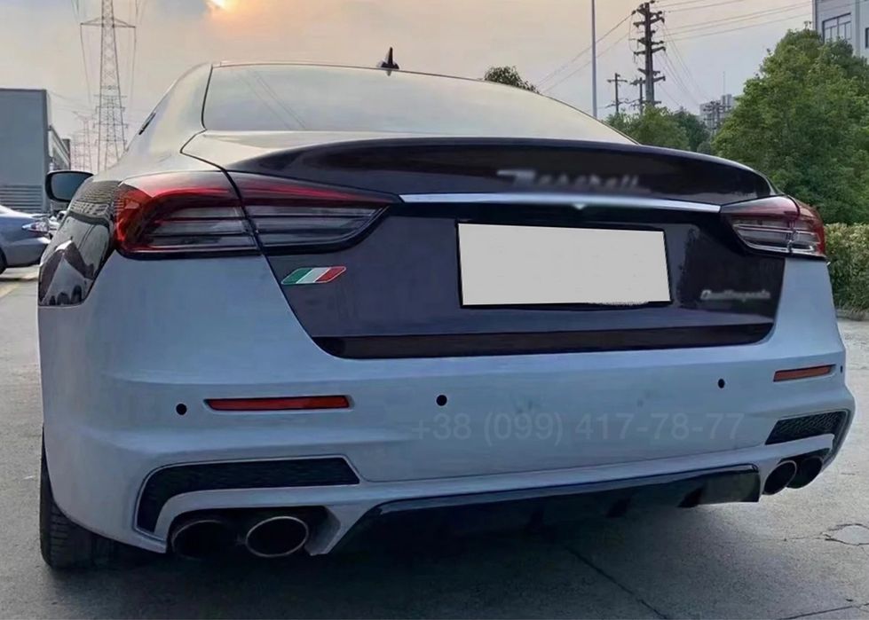 Рестайлинг Maserati Quattroporte Trofeo Обвес Пороги Бампер Решетка