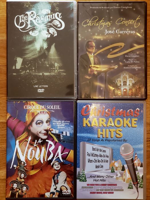 DVD diversos; filmes, documentários, etc.