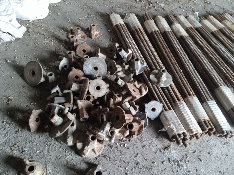 Ankry, ściągi, nakrętki