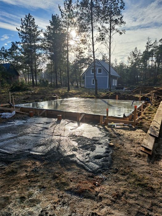 Płyta fundamentowa , fundamenty, ławy fundamentowe