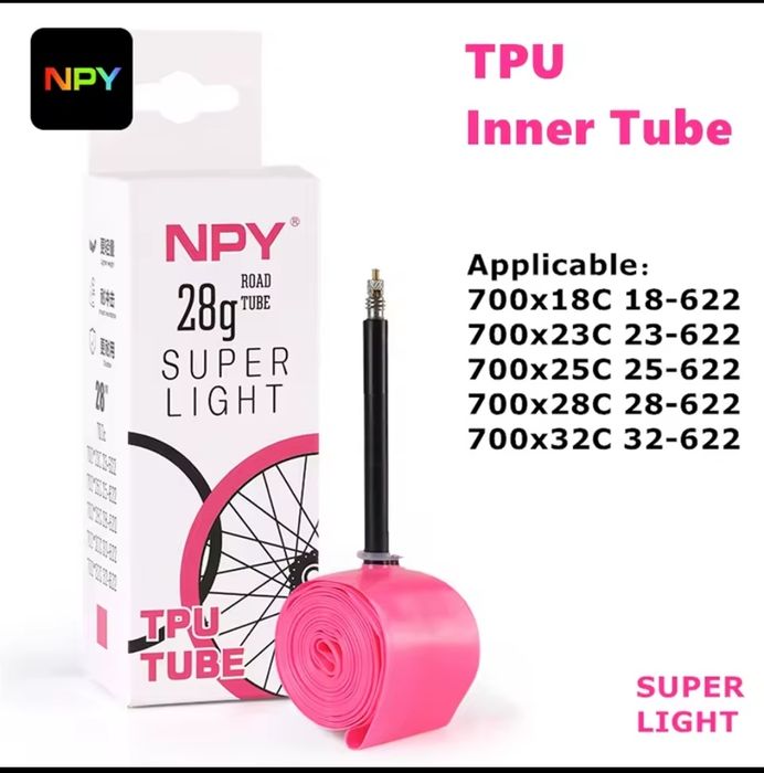 Топові надлегкі TPU камери для  шоссе гревел мтб 27.5 / 28 /29