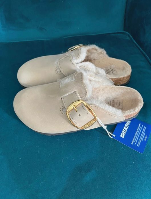 Birkenstock Boston owcza wełna rozm 36