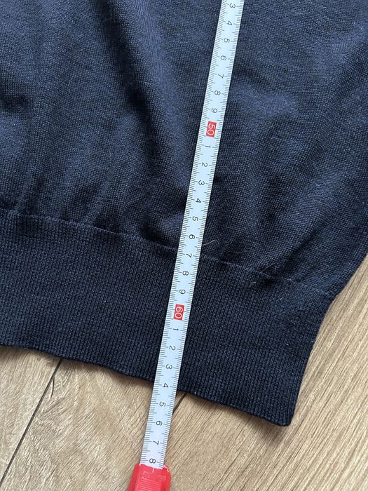 Sweter wełniany wełna merino Cap Horn s extra fine granat jak nowy