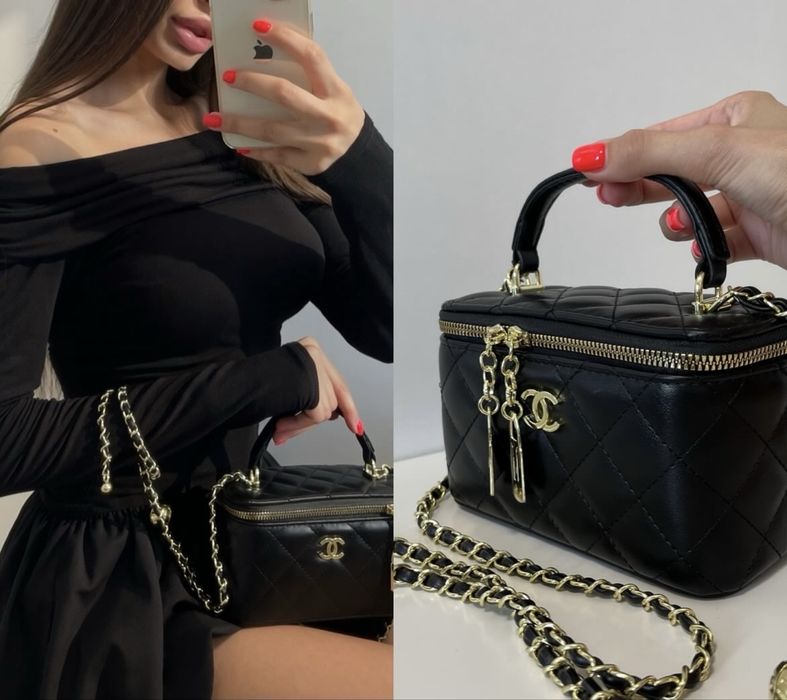 Сумка Chanel Classic Black Lambskin