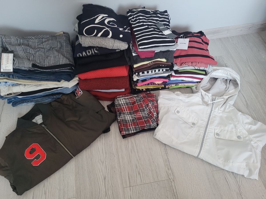 Mega paka ubrań damskich rozmiar M 30 sztuk