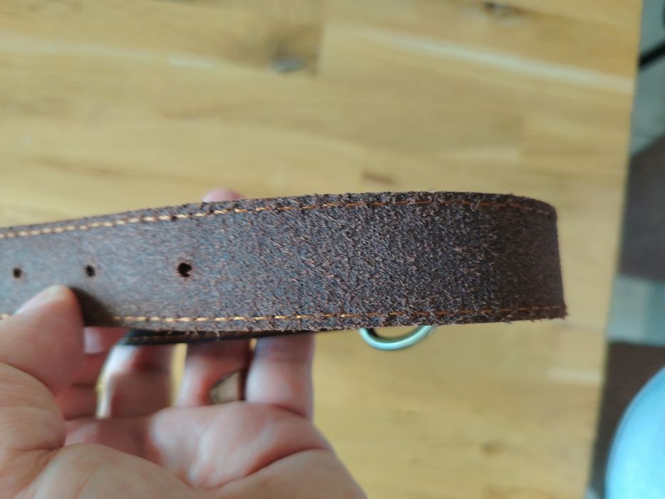 Obroża dla psa, skórzana 62 cm długości