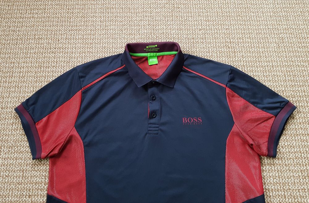 Hugo Boss XXL поло футболка slim fit UV protection оригінал