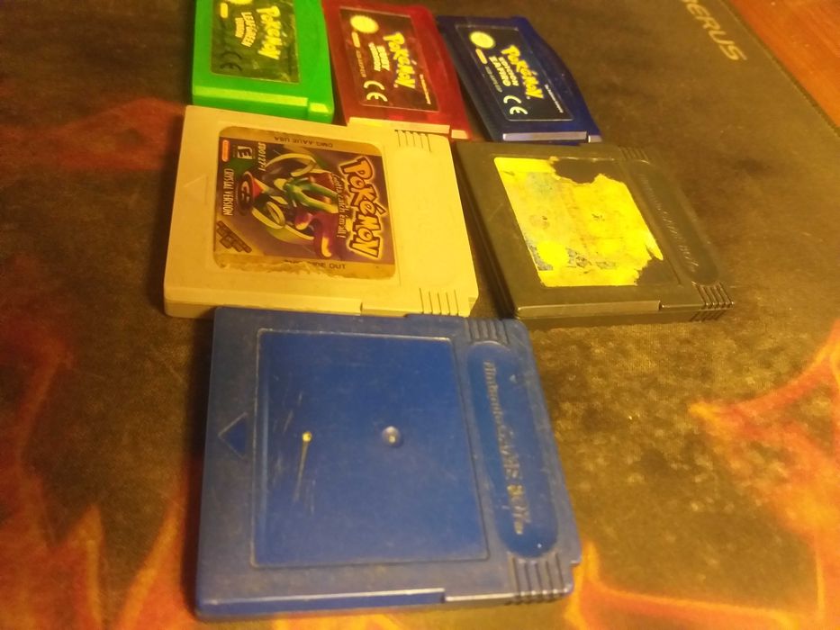 Set pokemon jogos gameboy color e advance