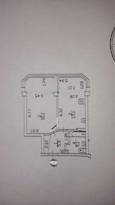 Продам 1 кімн. квартиру вул. Велика Китаївська 10А м.Деміївська  Салют